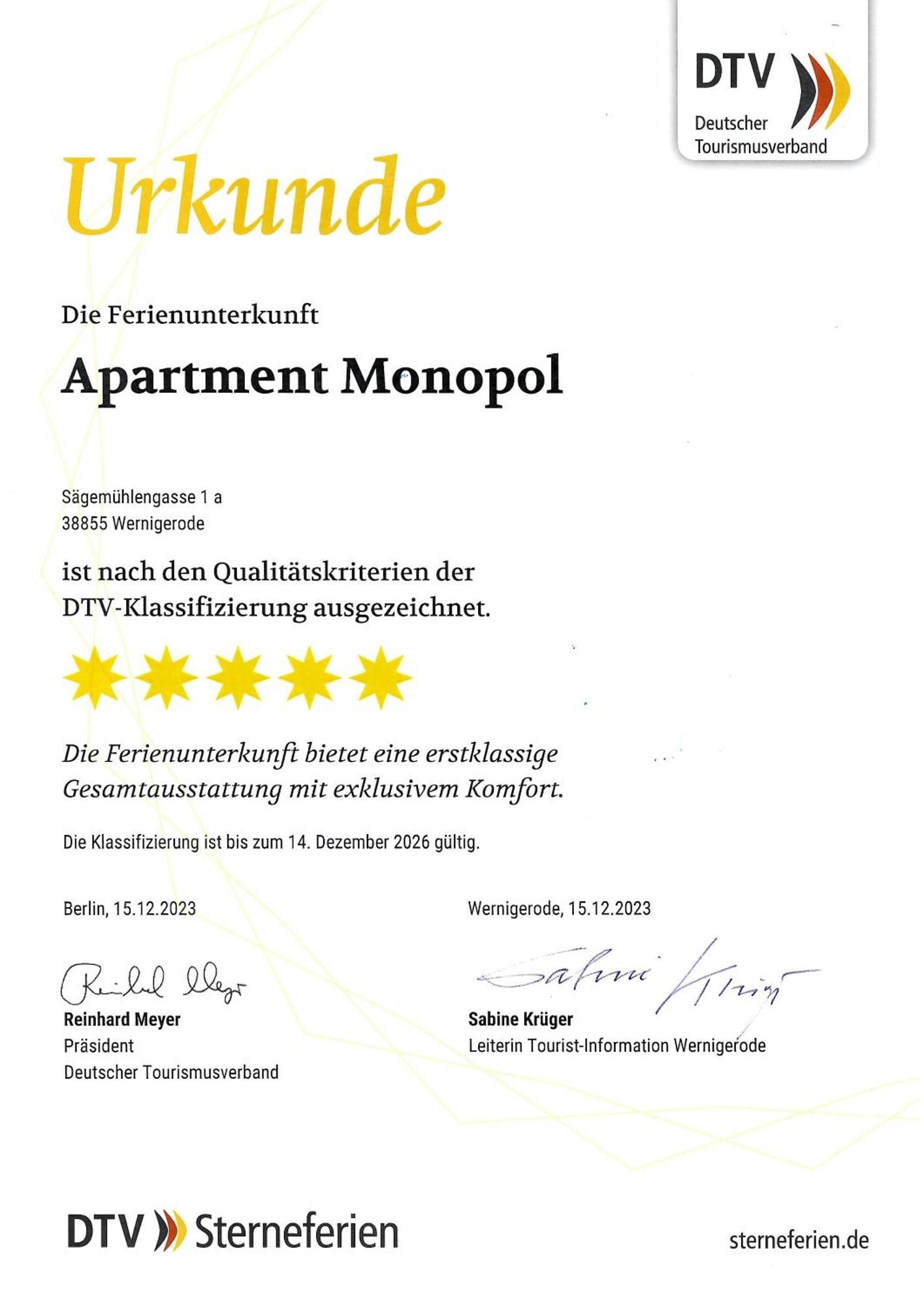 Monopol Apartments Вернигерод Екстериор снимка